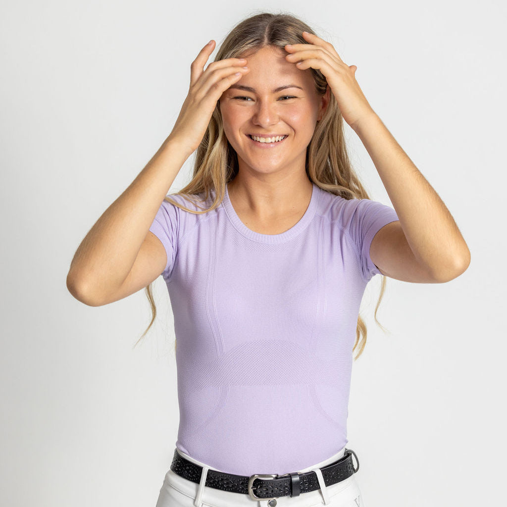 Elite Performance Series Training Top-Light Lavender