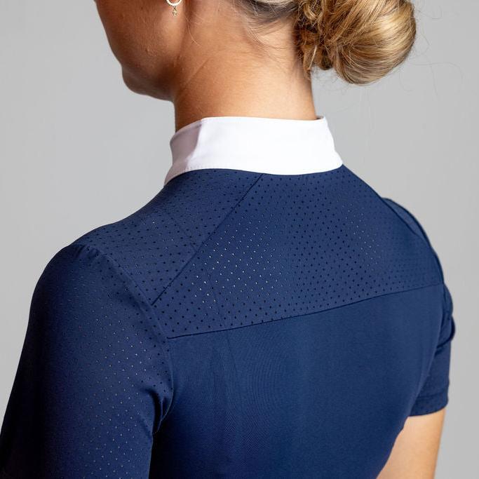 Timeless Short Sleeve Show Shirt-Navy