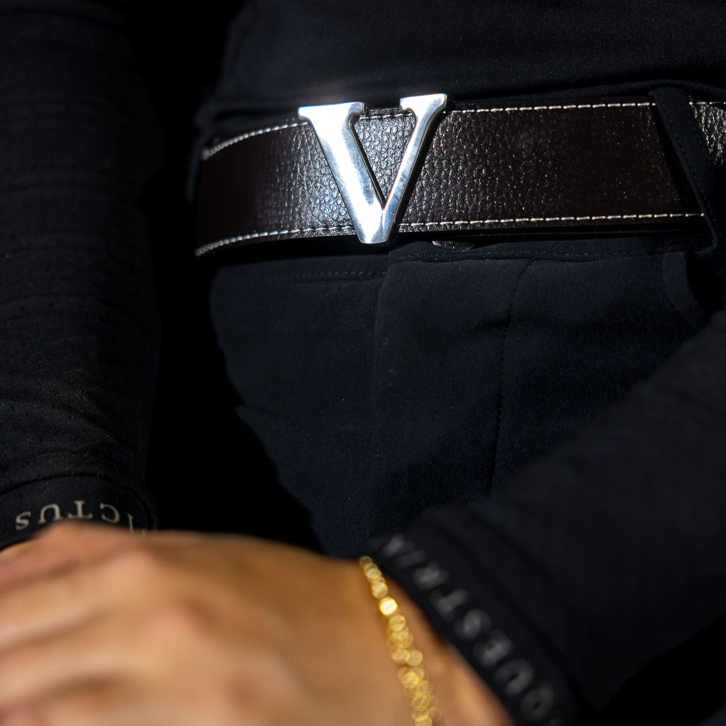 Victus Signature Leather Belt